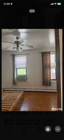 布鲁克林三房一厅整租二楼$2700—18大道 &am